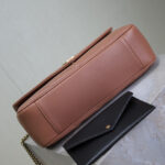 Saint Laurent Loulou Medium In Matelasse Lambskin
